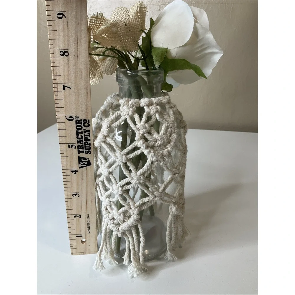 Macrame Ivory Covered 7.5